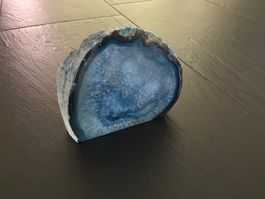 Blauer Dekorationsstein, ev. Apatit
