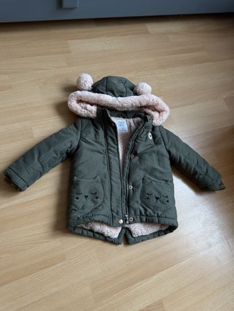 Fred & Flo Green Winter Coat, 12-18 months