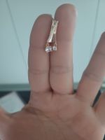 Schöne Roségold Ohrringe 