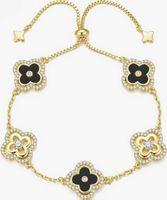 14K Vergoldet Armbänder Cubic Zirkonia
