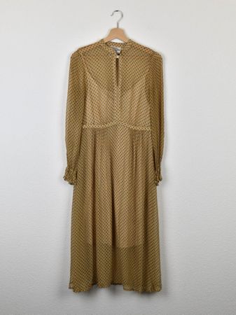 Baum und Pferdgarten Kleid, Gr.36