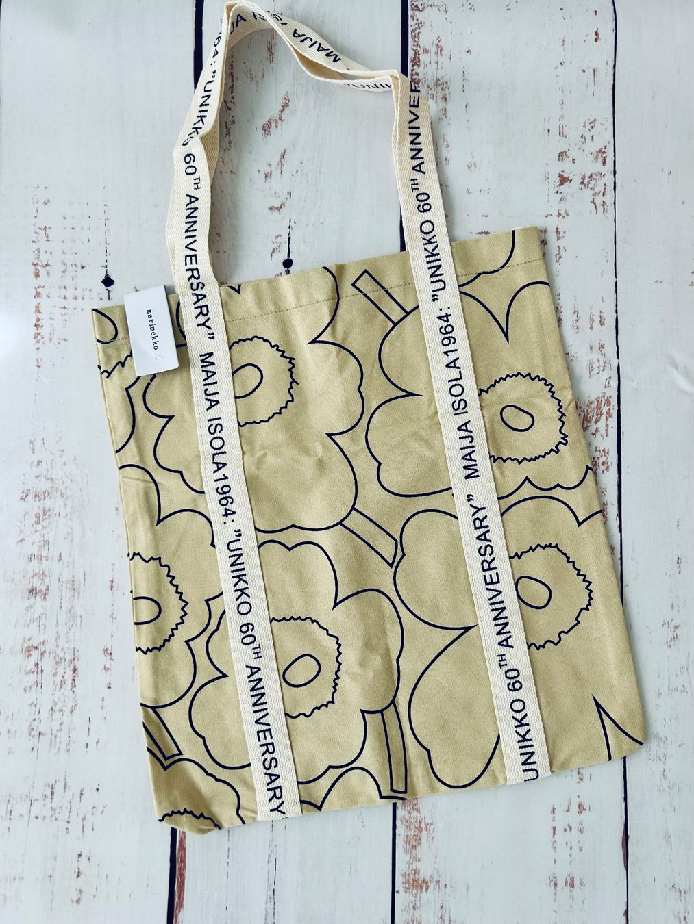 Taschen: Marimekko cotton shoper bag flower print – Neu und originalverpackt aus Zürich von Ferienan 3