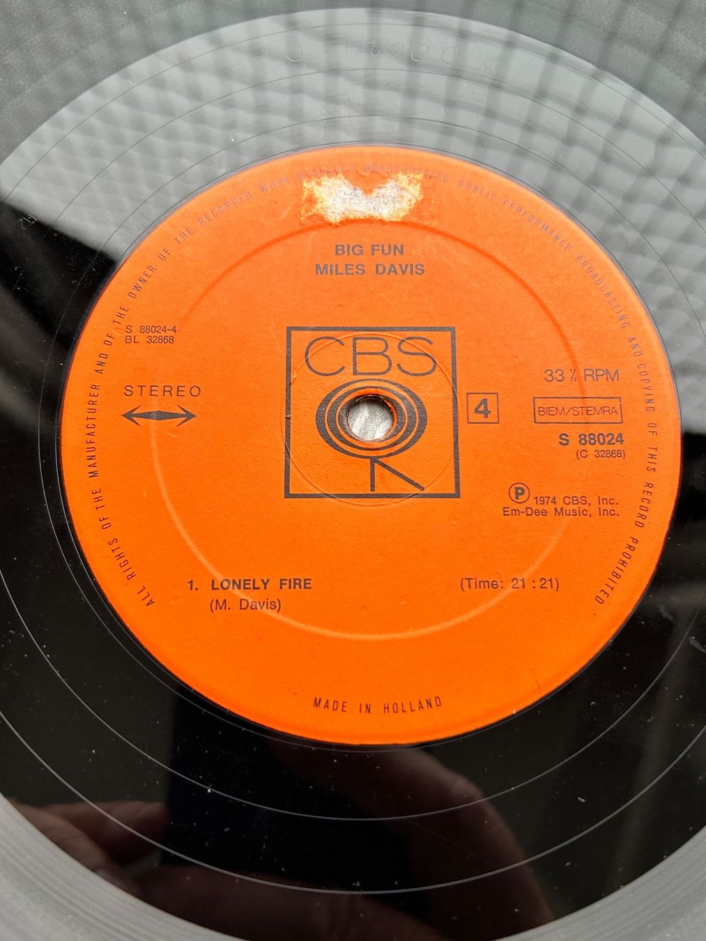 Dischi in vinile: Miles Davis  Big Fun LP – Usato da Lausanne venduto da Pask1 5