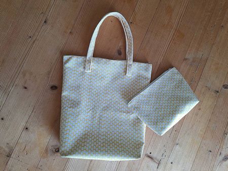 2teiliges Taschenset selbstgenäht!