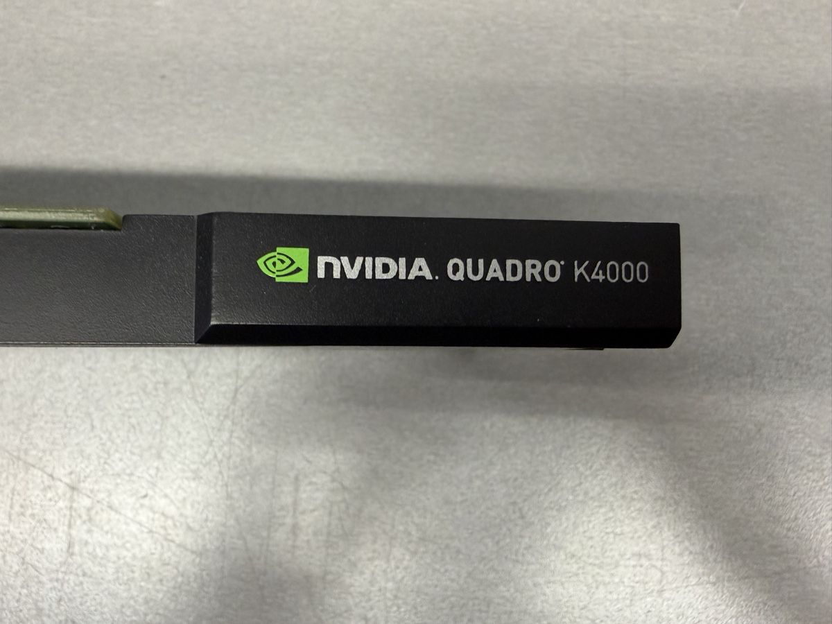 Nvidia Schede grafiche: Nvidia Quadro K4000 3GB – Usato da Müntschemier venduto da marcner 1