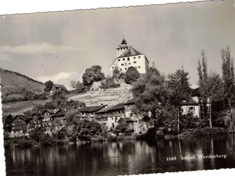 Cartoline postali: Schloss Werdenberg Buchs Rheintal – Usato da Widnau venduto da Seppl480