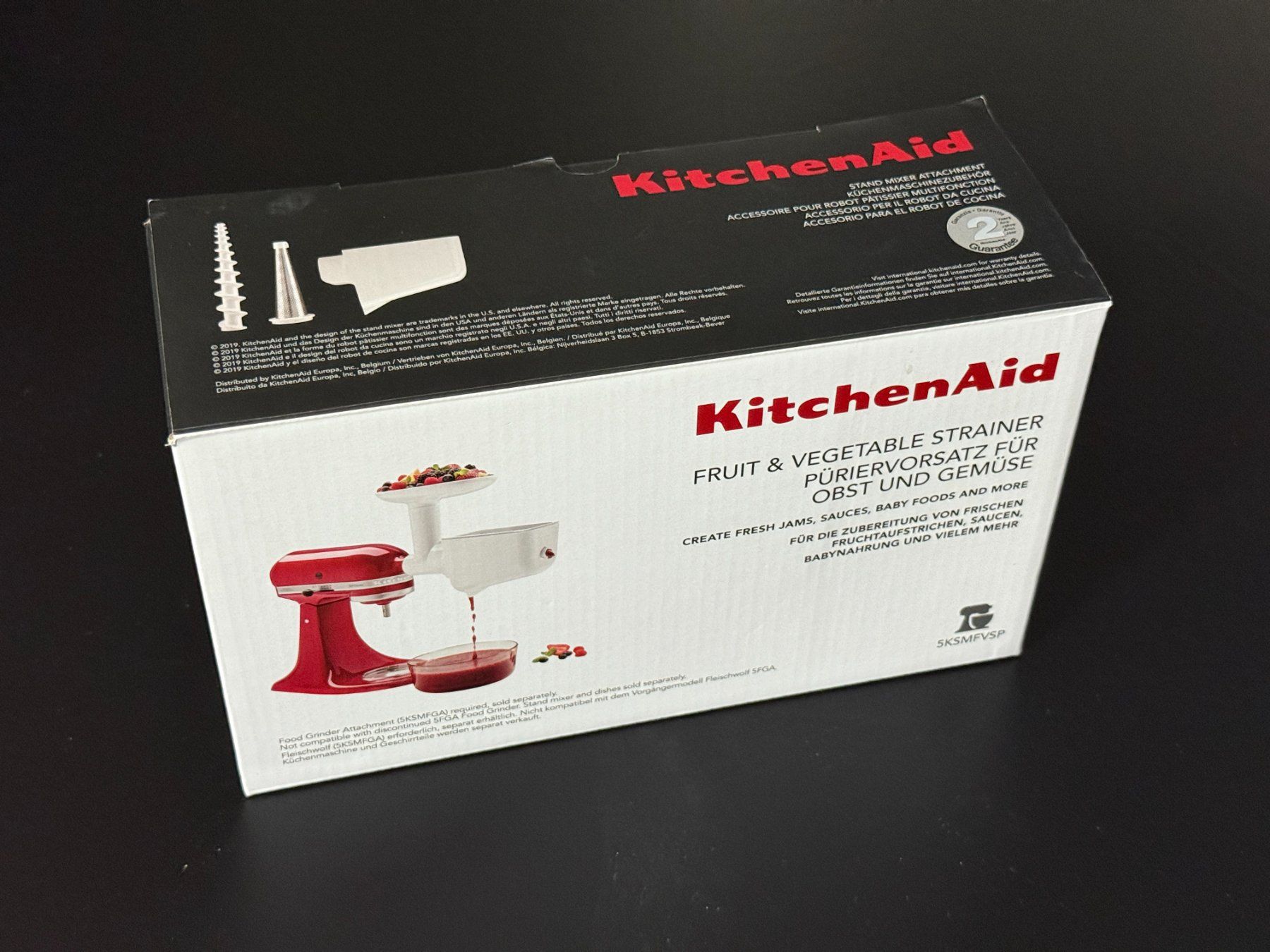 Kitchenaid Elettrodomestici da cucina: Le tamis KitchenAid 5KSMFVSP – Nuovo (secondo la descrizione) da Genève venduto da rosebud635