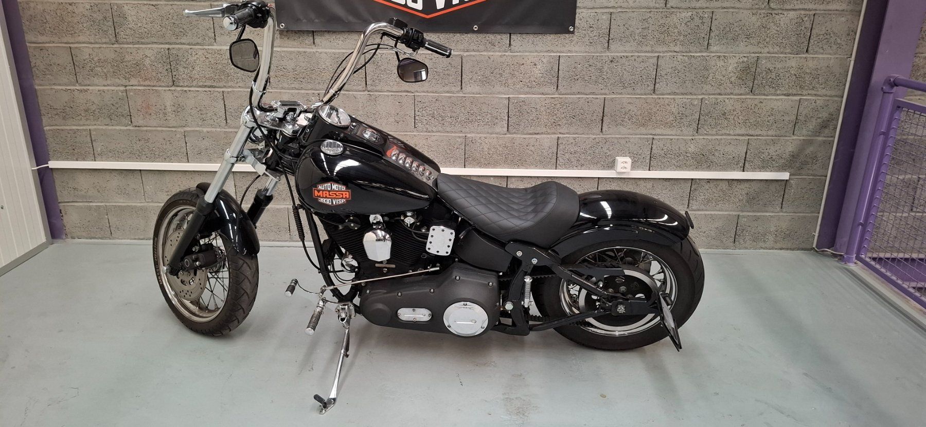 Harley-Davidson Chopper: Harley Softail EVO FXSTB – Usato da Visp venduto da Automotomassa 5