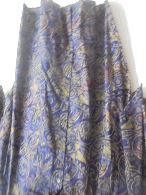 Camicie: BATIKHEMD Gr. 48 Blau/Gold/Beige NEU – Nuovo (secondo la descrizione) da Hinwil venduto da Glasperlen 6