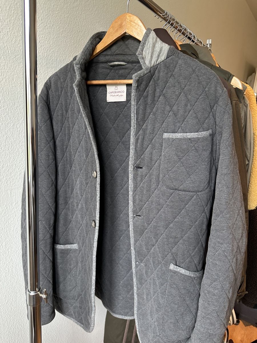 Giacche: Capobianco Stepp Jacke, Grau, Gr. M – Nuovo (secondo la descrizione) da Winterthur venduto da nic_r7kj