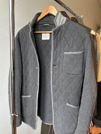 Capobianco Stepp Jacke, Grau, Gr. M