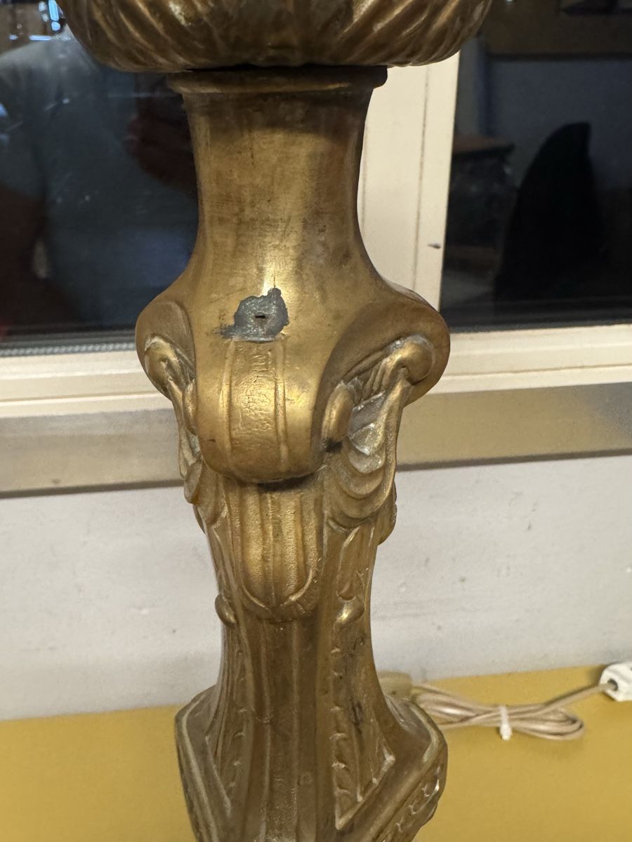 Lampen: Tischlampe Messing antik  – Gebraucht aus Schlieren von Freundlich02 4