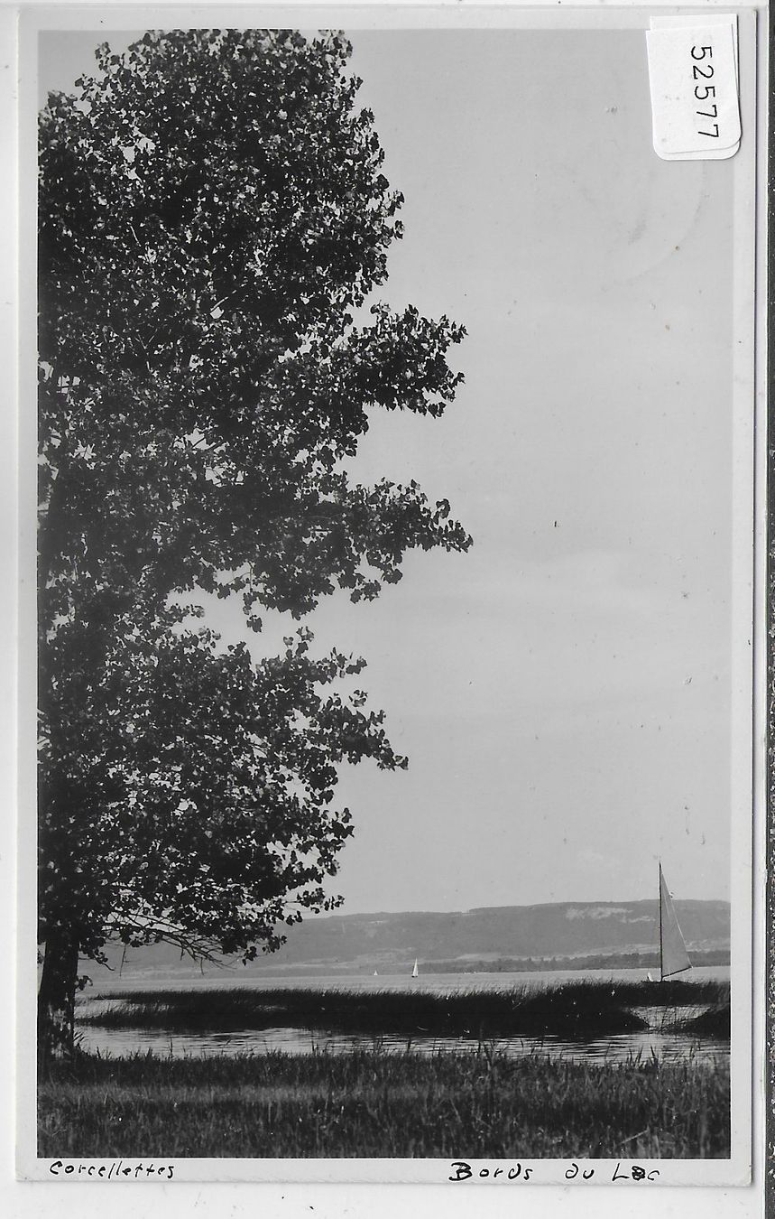 Cartoline postali: Corcellettes - Bord du Lac – Usato da Ettingen venduto da Kartenplanet