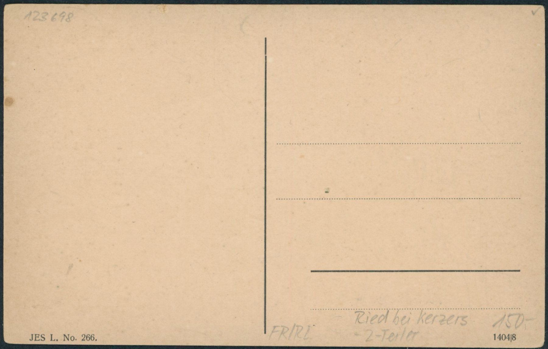 Cartoline postali: FR Ried bei Kerzers – Nuovo (secondo la descrizione) da Schindellegi venduto da leecollect 1