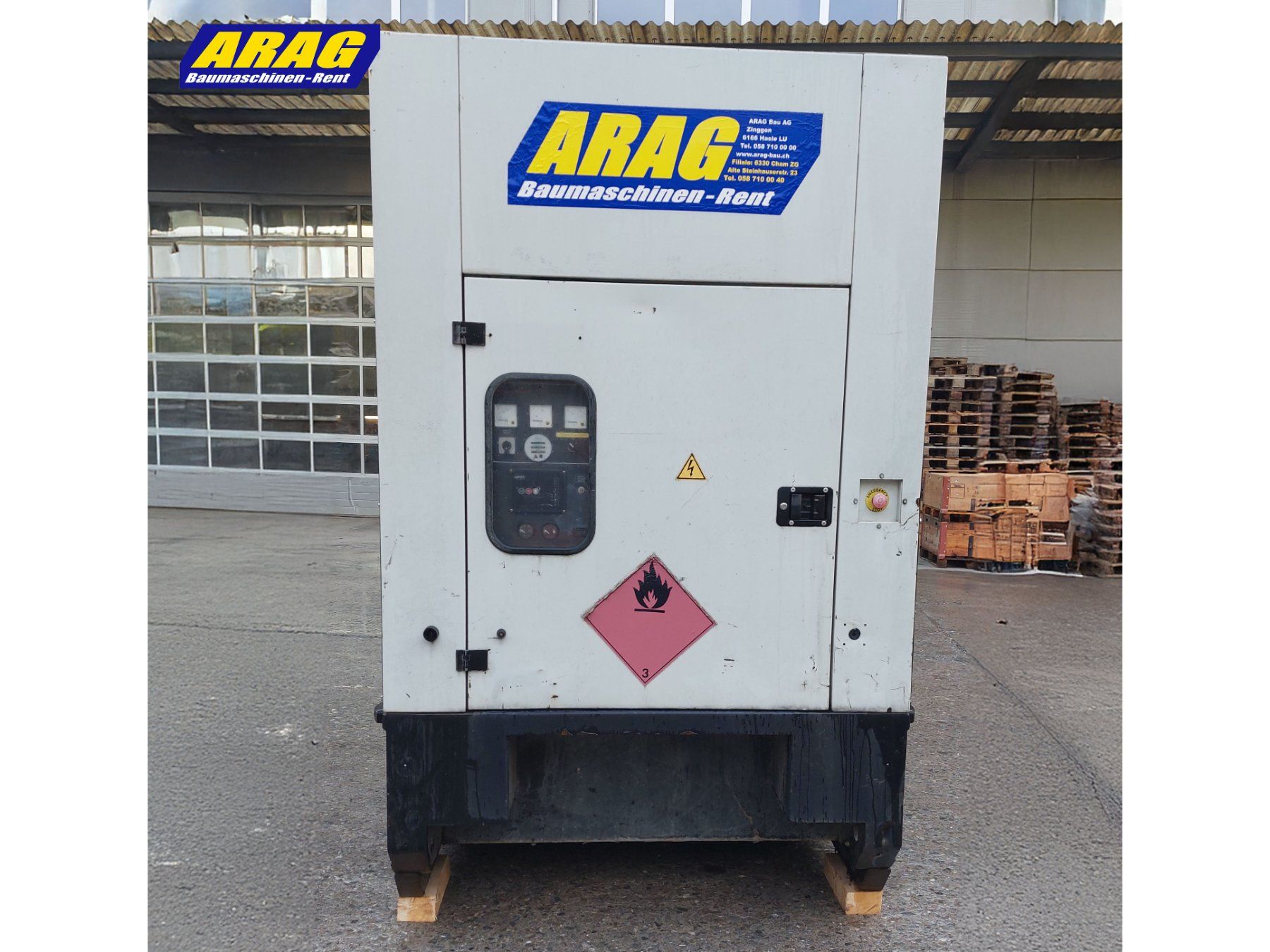 Generatori di corrente: Doosan G400-III Notstromaggregat – Usato da Hasle LU venduto da Arag08 2