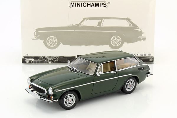 VOLVO P1800ES 1971 GRÜN 1:18 MINICHAMPS | Kaufen auf Ricardo