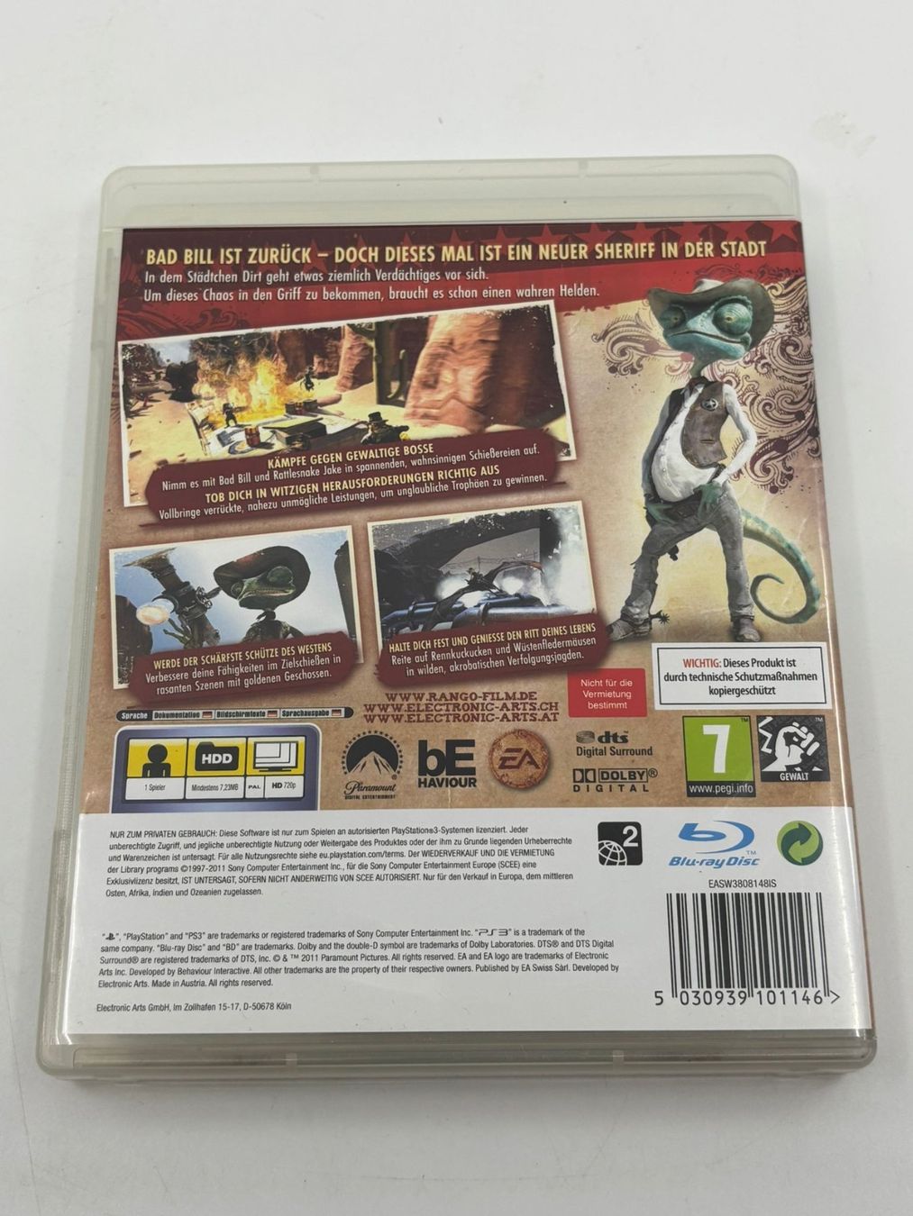 Spiele: Rango (PS3) – Gebraucht aus Herisau von Seyashop1 2