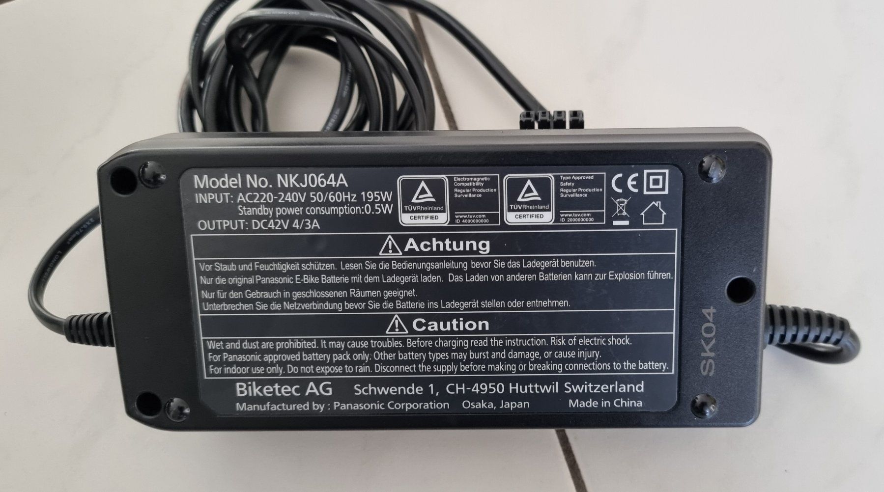 Flyer Ladegeräte: Flyer Ladegerät 36 V Next Generation – Gebraucht aus Oberburg von Audi-Q5 1