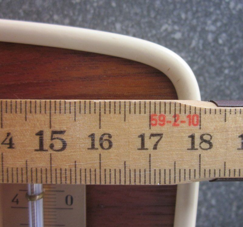 Altri elettrodomestici e apparecchi d’epoca: Mid Century Barometer,Thermometer, Holz Kunststoffrand Sundo – Usato da Bischofszell venduto da raika 8