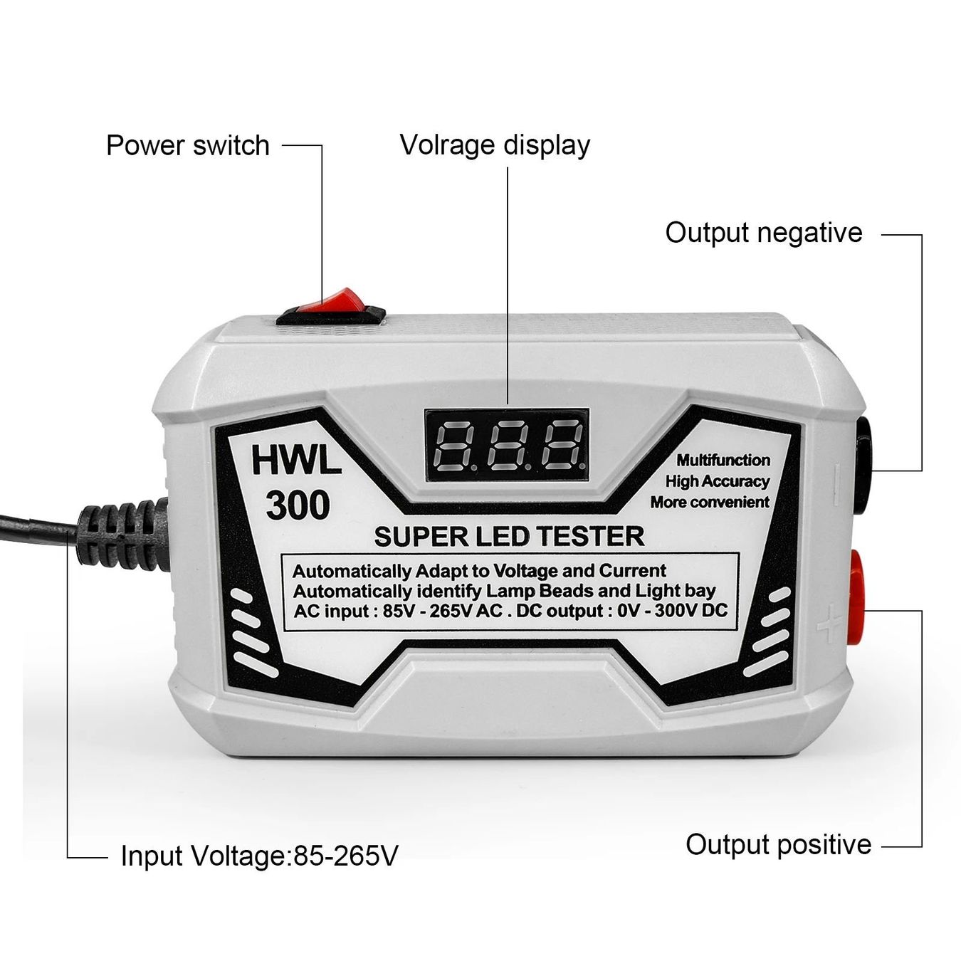 Componenti elettronici: LED Backlight Tester TV / Display / Leuchten – Nuovo e nell'imballaggio originale da Zürich venduto da buyfinest 5
