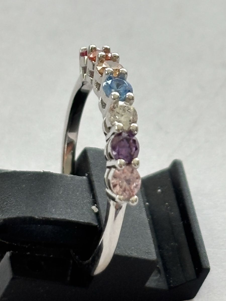 Ringe: Regenbogen Ring, 925 Silber – Gebraucht aus Langnau am Albis von flusspflege 3