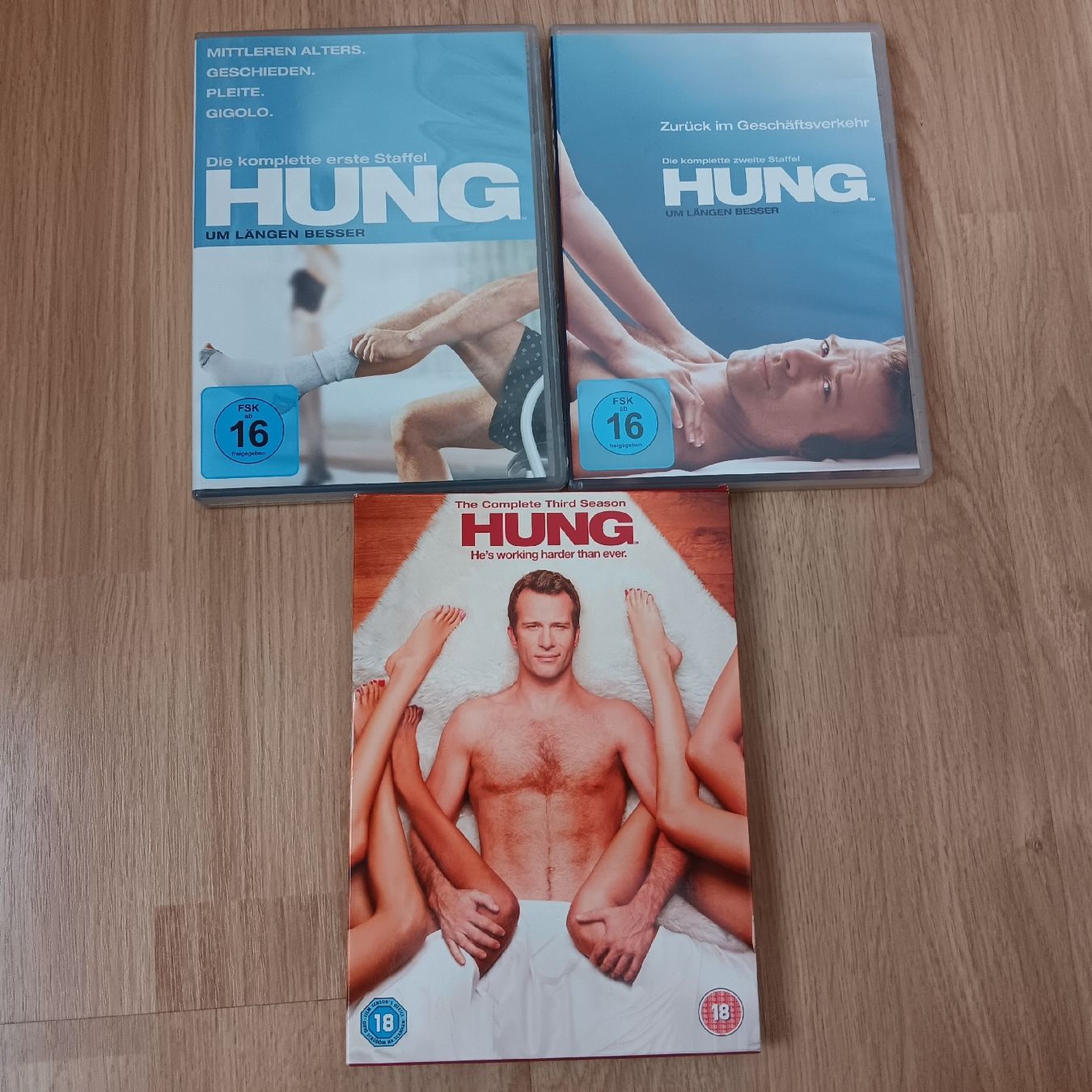 Tutti i DVDs: DVD Hung Staffeln 1 bis 3 – Usato da Chur venduto da chr_b2cn
