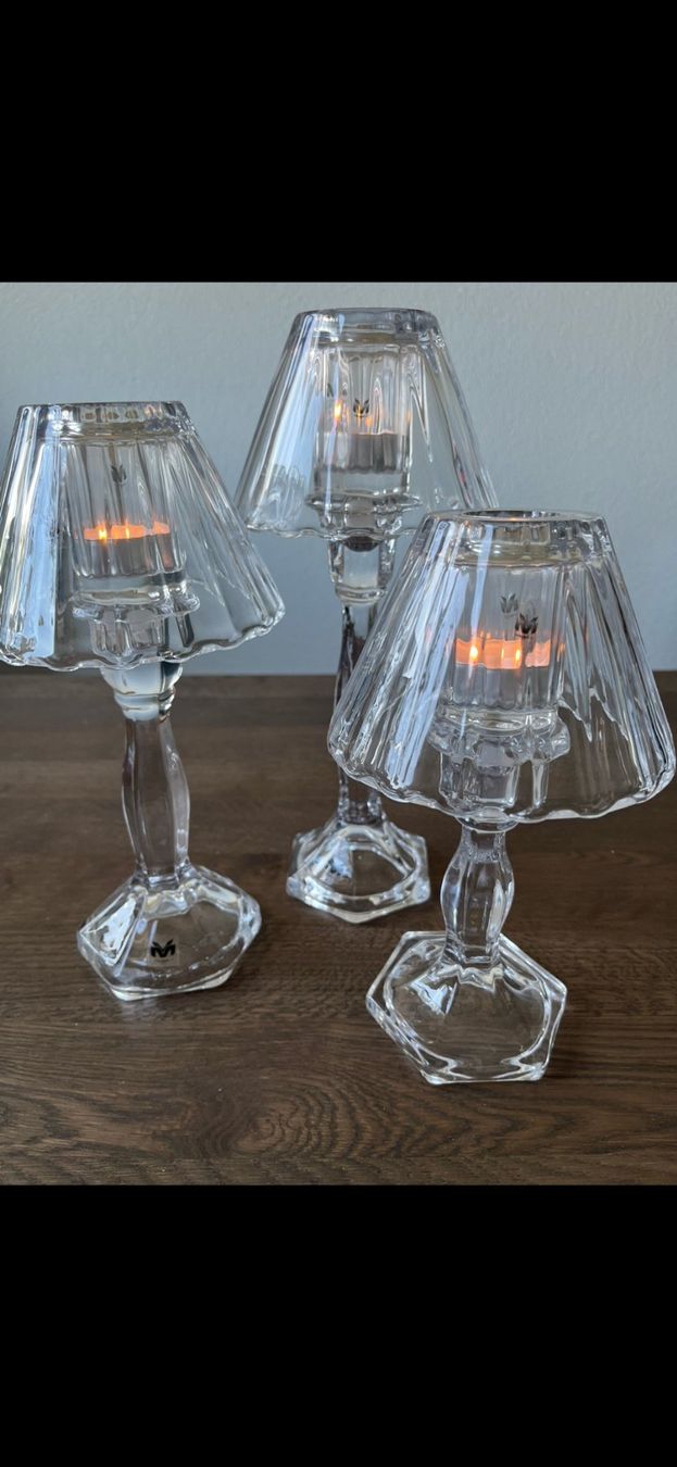 Portacandele: Kerzenständer - Glas – Nuovo e nell'imballaggio originale da Emmen venduto da codici 1