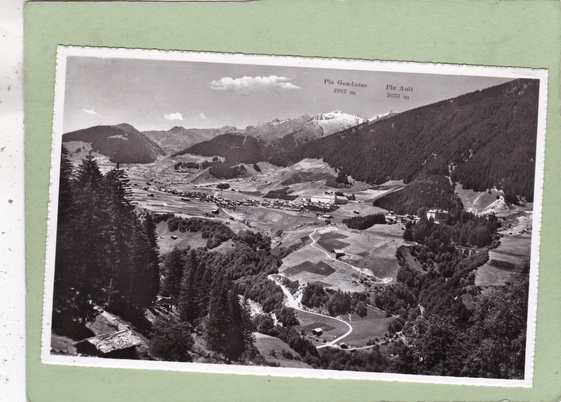 Cartes postales: Blick gegen Disentis 1955 – D'occasion à Herisau par Lisegrat2008