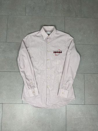 Prada Striped Logo Shirt