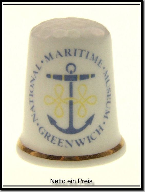 Porzellan Fingerhut Prinz William & Catherine Hochzeit - Limitiert - Handgefertigt In England