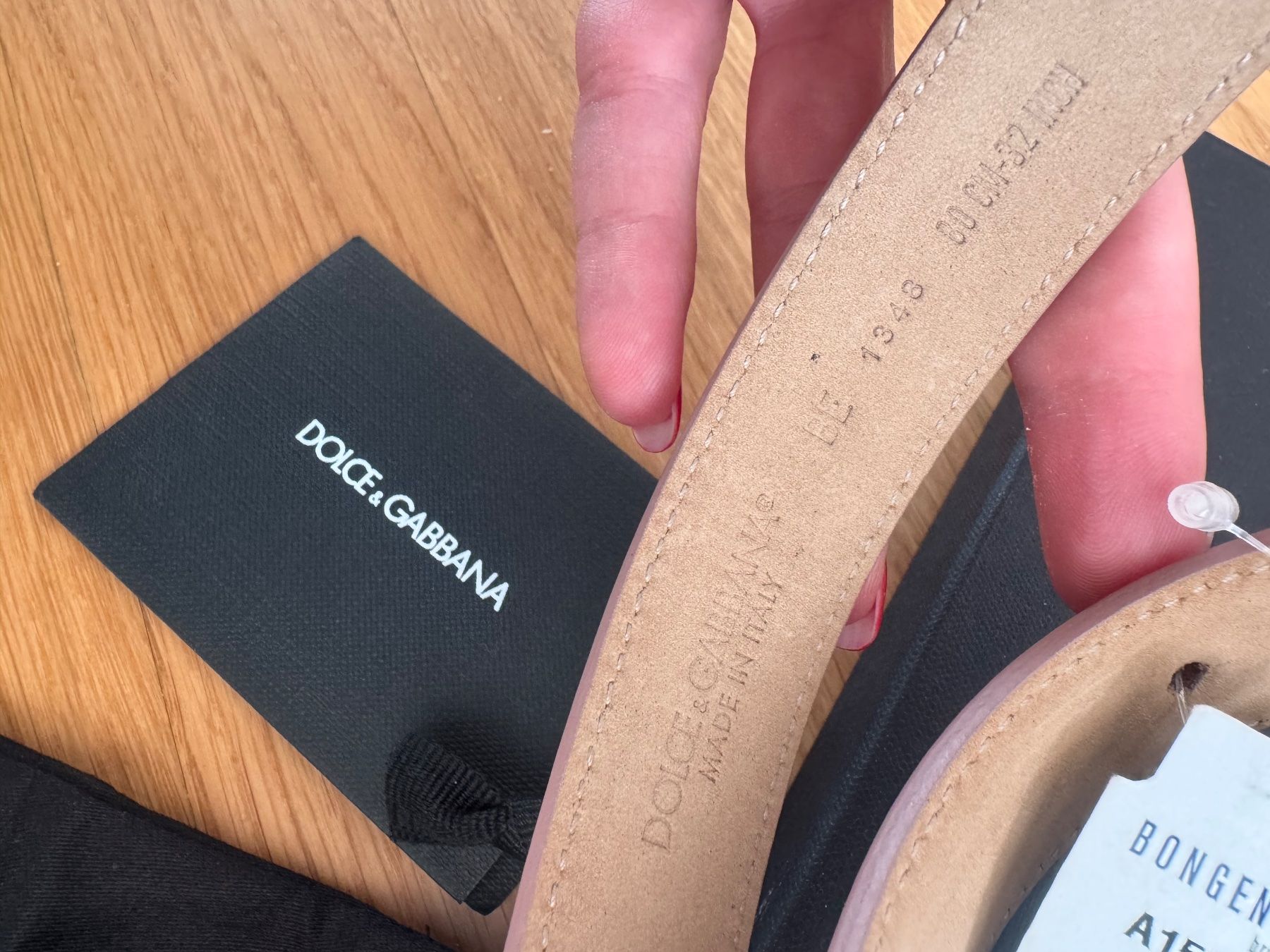Dolce & Gabbana Cinture: D&G Gürtel neu Gr 80 – Nuovo e nell'imballaggio originale da Unterengstringen venduto da Cuz_5555 3