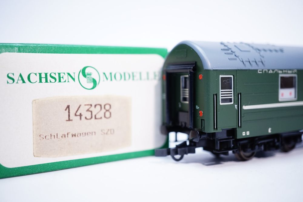 Sachsenmodelle 14328 H0 Slaaprijtuig van de SZD
