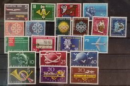 1949 bis 1960 Werbemarken postfrisch Kt. 40.-