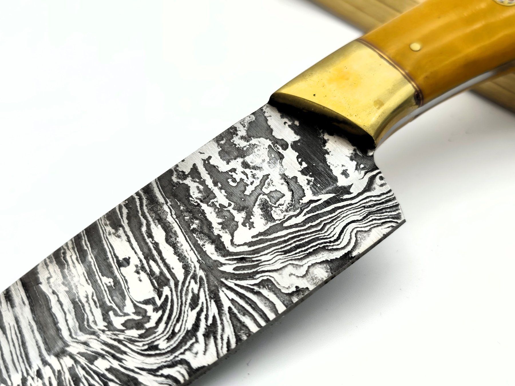Coltelli da cucina: GEPRÜFT 1A Damast Messer Chefmesser Knife Damastmesser – Nuovo e nell'imballaggio originale da Arlesheim venduto da Premius_1 6