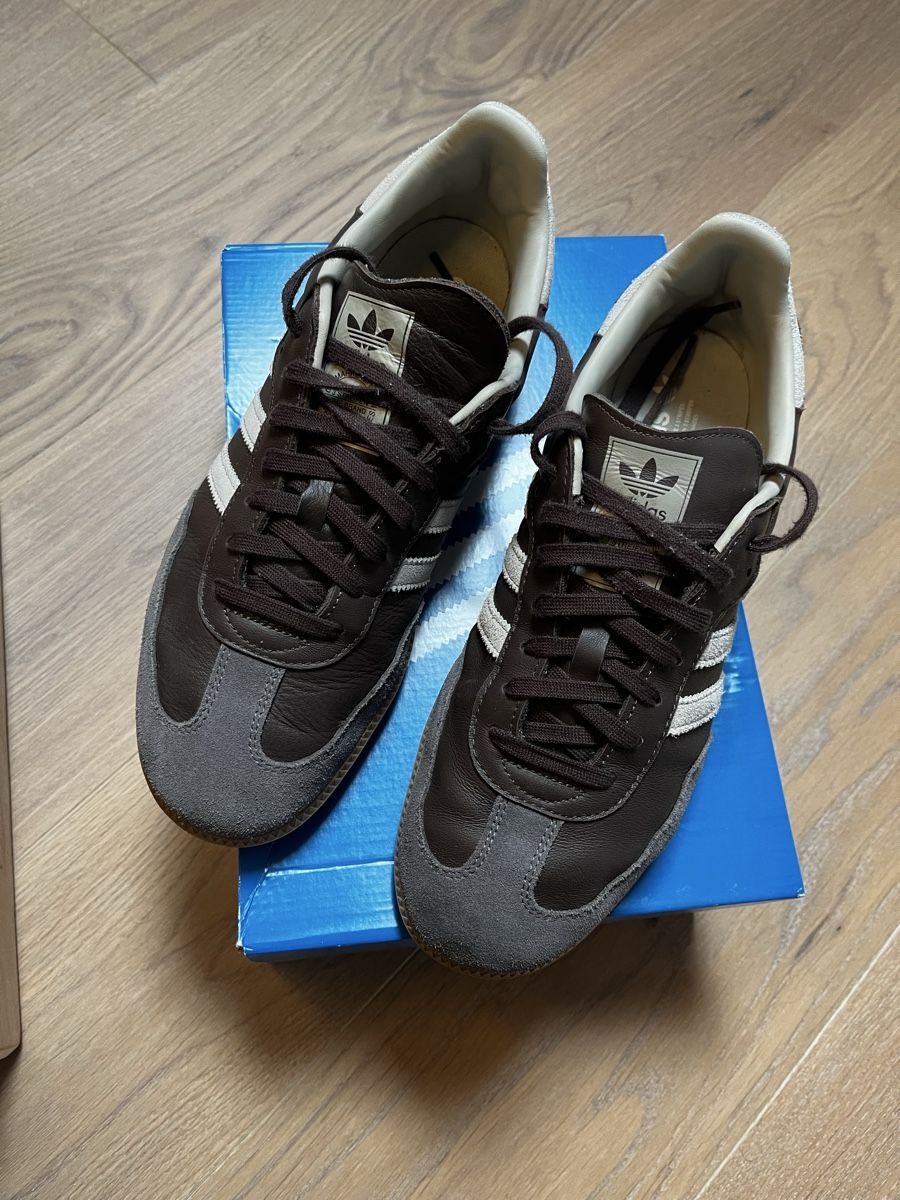 Adidas Scarpe da uomo: Adidas Samba Og braun Gr. 46 mit Box – Nuovo (secondo la descrizione) da Rümlang venduto da dam_j6kb 1