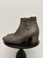 Crispiniano Leder Ankle Boots Gr. 40,Stiefeletten braun Boho