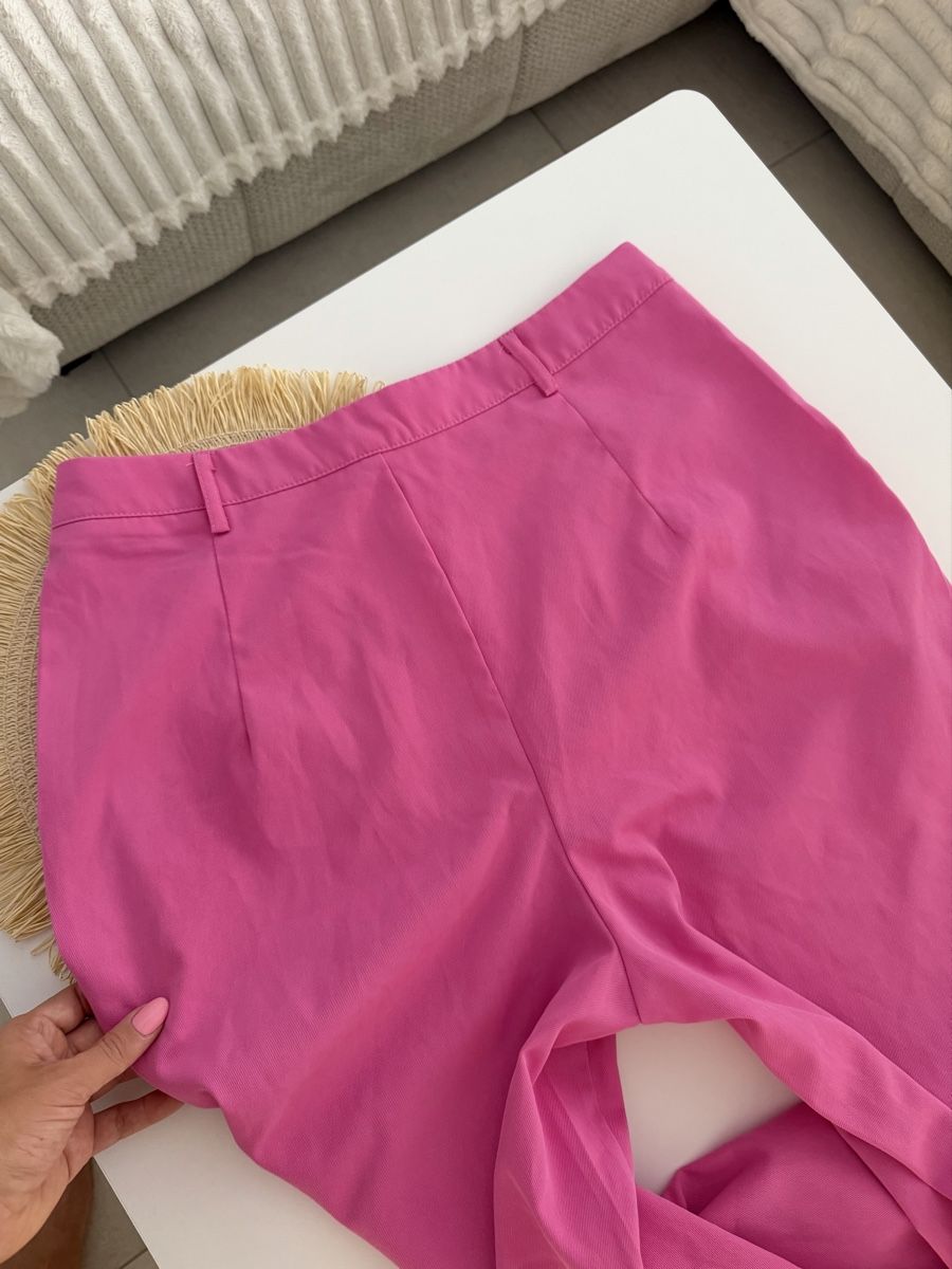 Hosen: Pink Wide Leg Trousers Size L – Gebraucht aus Gränichen von Domsiiiii 2