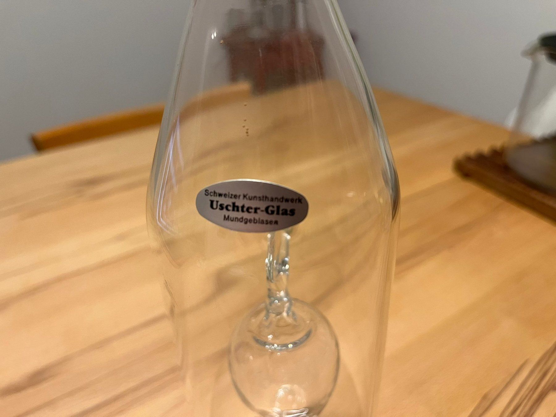 Apparecchiature e tecnologia a gas: Glasflasche Mundgeblasen – Usato da Wädenswil venduto da miregli 2