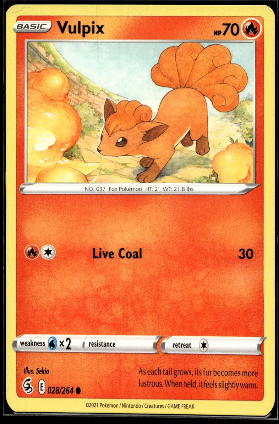 Pokémon Carte collezionabili: Vulpix (FST EN 028/264) – Usato da Affoltern am Albis venduto da Chiesa_5