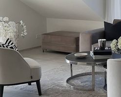 Diga Colmore Amsterdam Hocker Pouf Samt Top Zustand 
