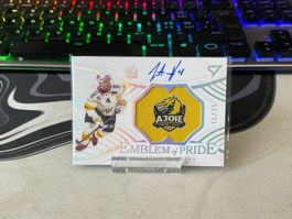 SportZoo Eishockey Karte Jonathan Hazen Ajoie 15/35