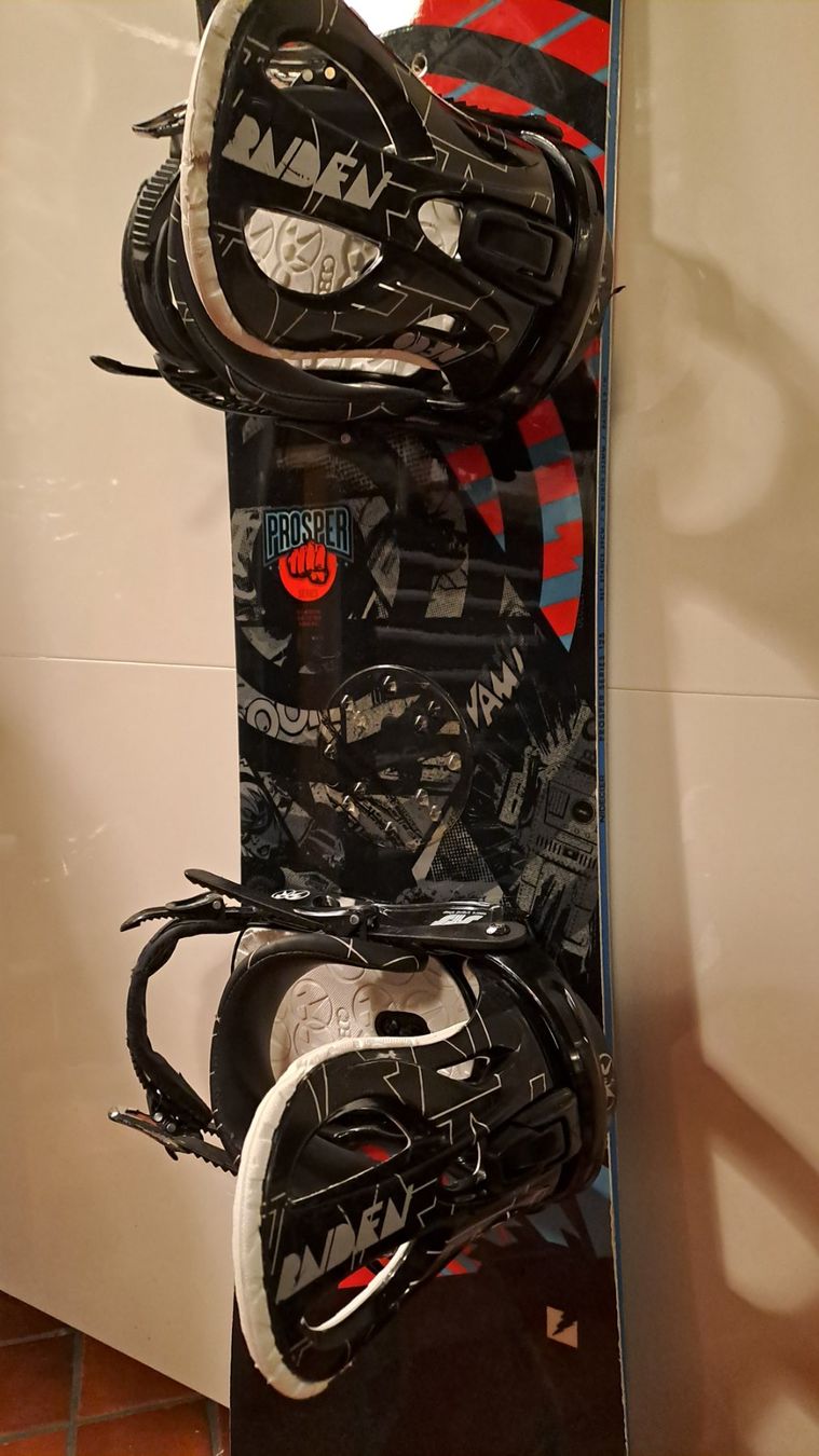 Nidecker Board: Nidecker Snowboard 125cm inkl. Bindung – Usato da Oberrieden venduto da Raja011 2