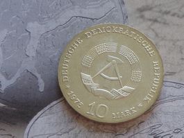 DDR 10 Mark 1975 "Albert Schweitzer 1875-1965"