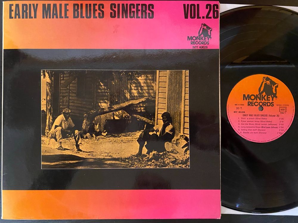 Various – Early Male Blues Singers (Blues Sampler) [2LP FR] (Gebraucht ...