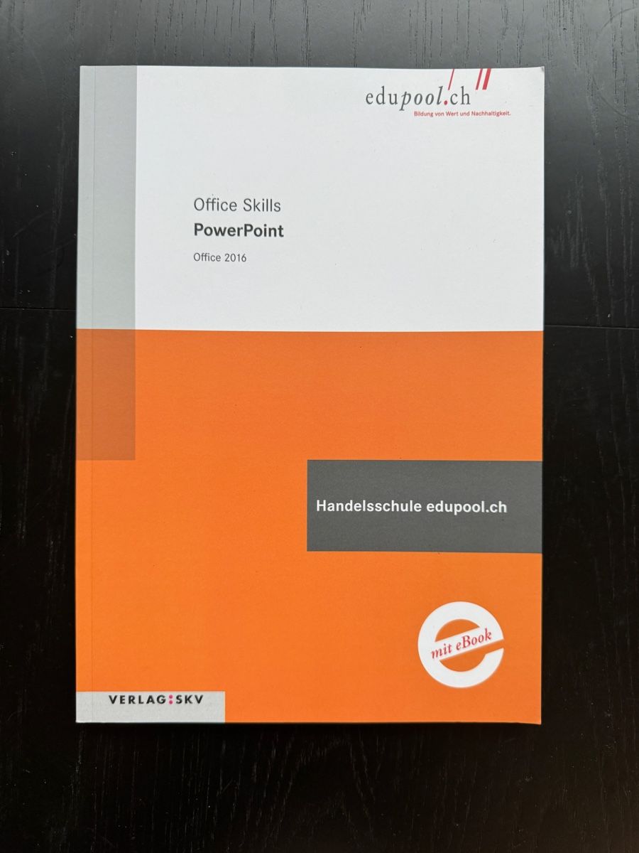 Bücher: Office Skills - Powerpoint - 2016 - edupool – Gebraucht aus Kilchberg ZH von zimna