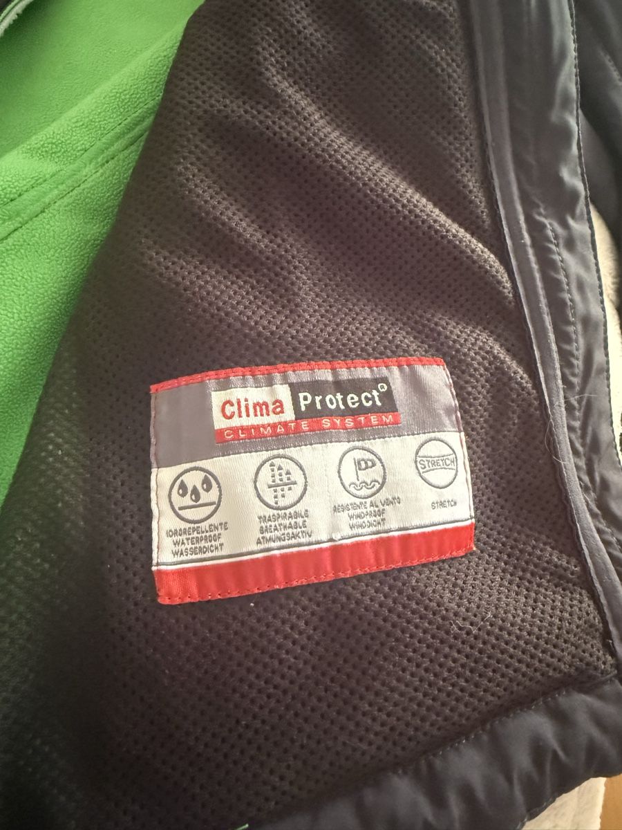 Jacken & Mäntel: Kinderjacke CMP Softshelljacke Gr. 152 – Grau/Grün – Gebraucht aus Biel/Bienne von Husseinsheikho 1