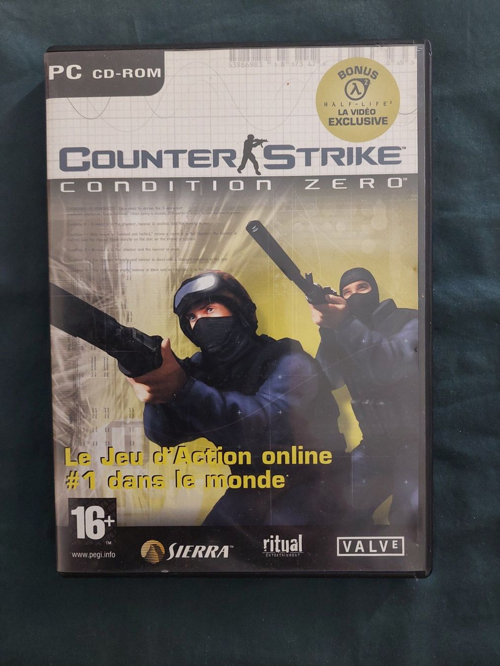 Valve Giochi: Counter Strike / PC / Manuel et Jeu en F / TBE – Usato da Genève venduto da Blu_BD