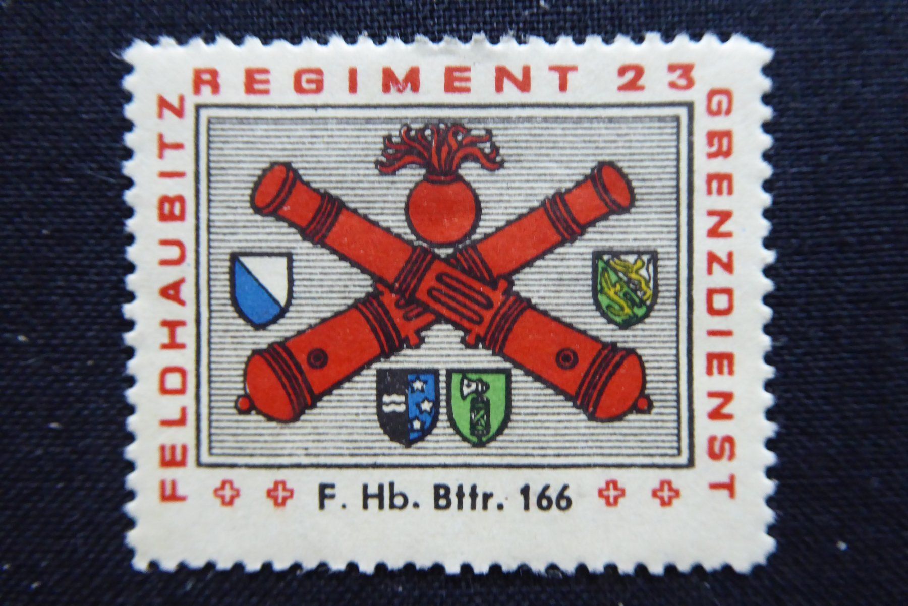 Alle Briefmarken: (m332) Artillerie Wit 340/1 ** – Gebraucht aus Basel von scholle50