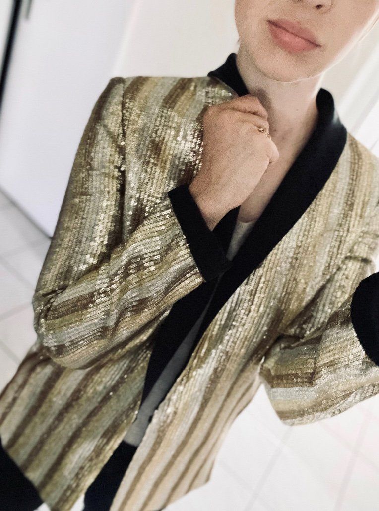 Giacche: Alice+Olivia Sequin Blazer - Gr. XS – Nuovo (secondo la descrizione) da Illnau venduto da Monkky 8