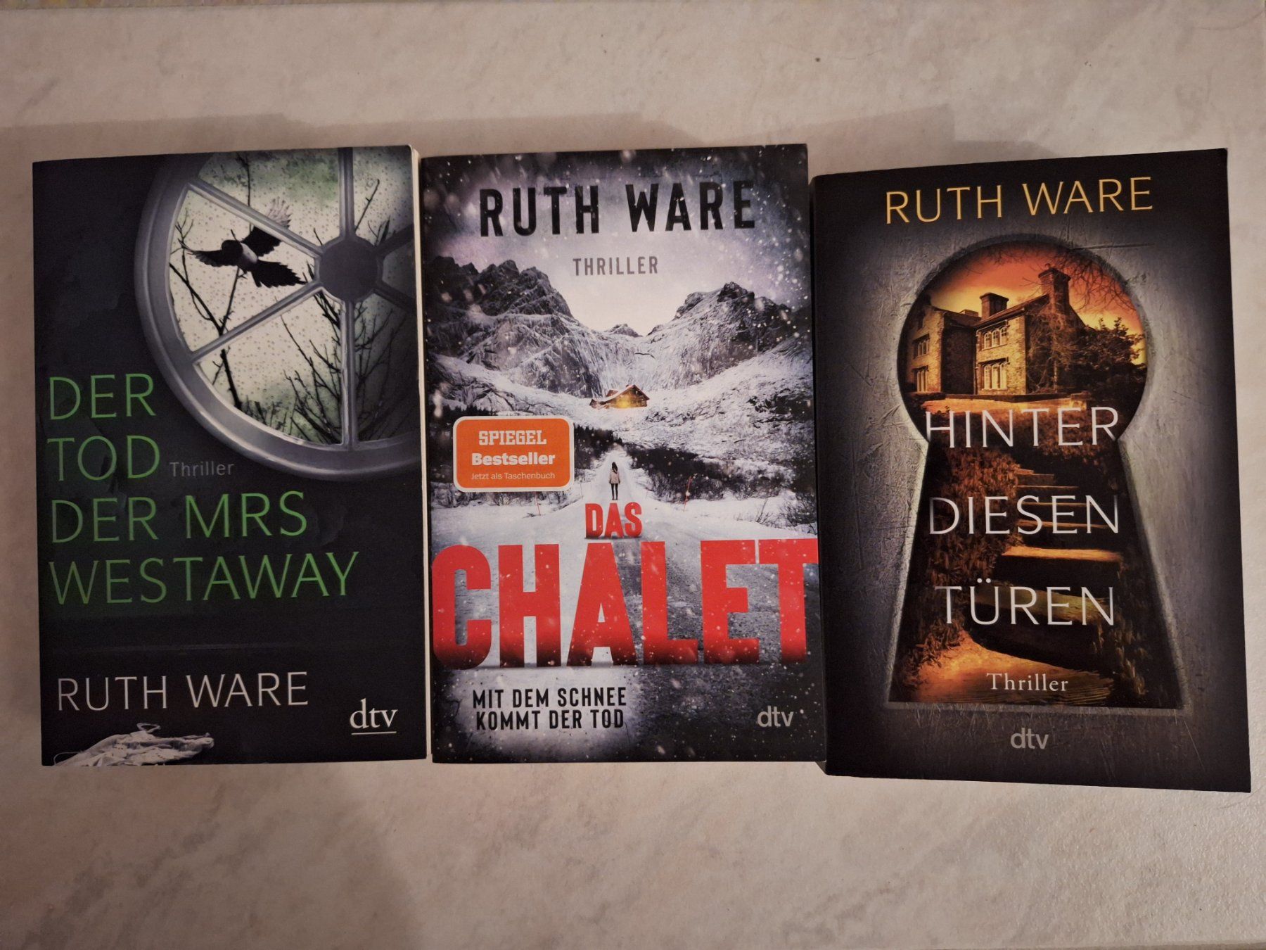 Bücher: 3 Thriller von Ruth Ware – Gebraucht aus Thun von Nalu02